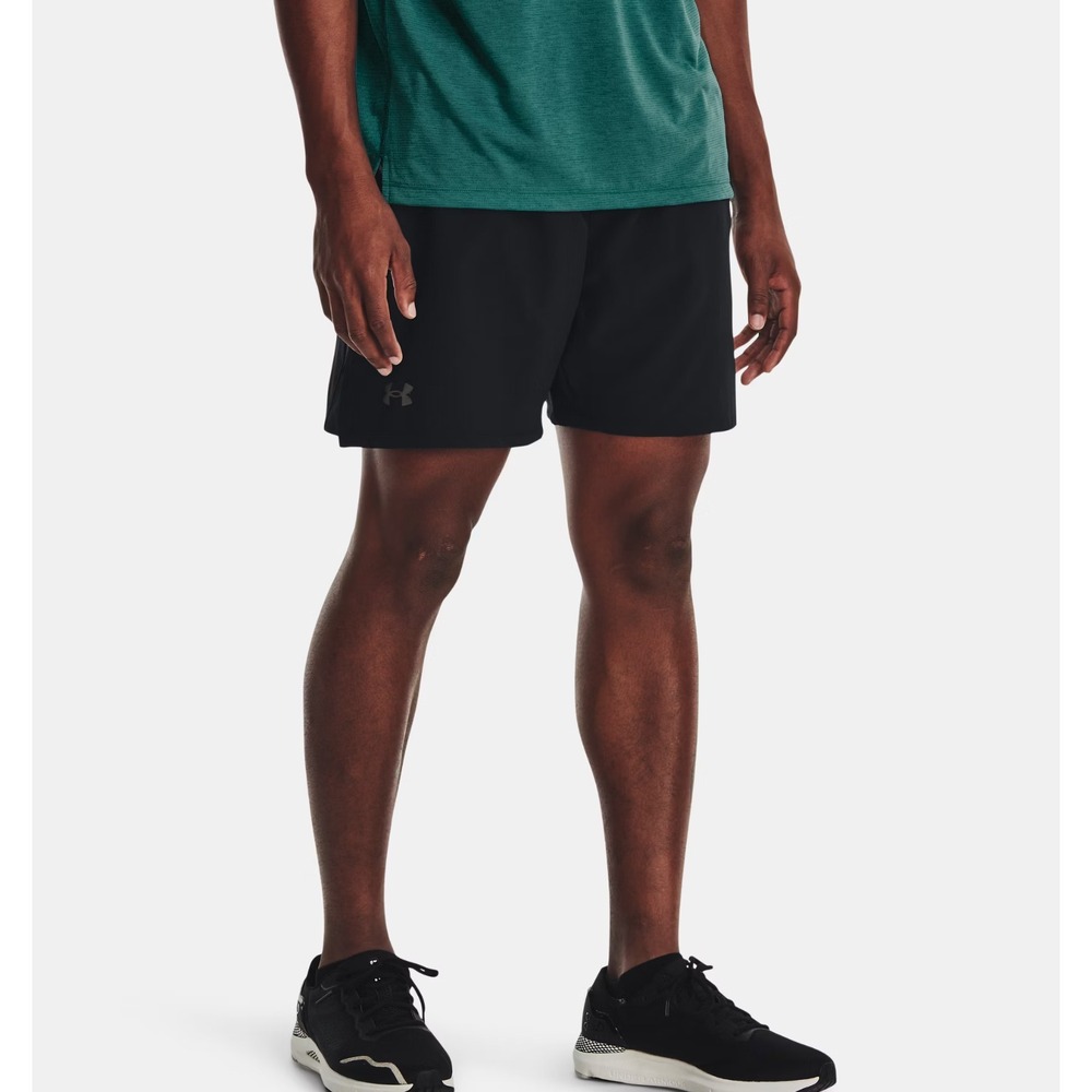 Under Armour® (Men's XL) UA Launch™ Elite‎ 7" Shorts in Black/Reflective - $60